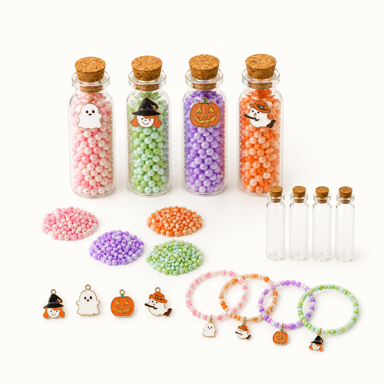 Halloween Jewellery Beads Kit - Bottled Beads from the ZHONGYI Halloween DIY Kits collection