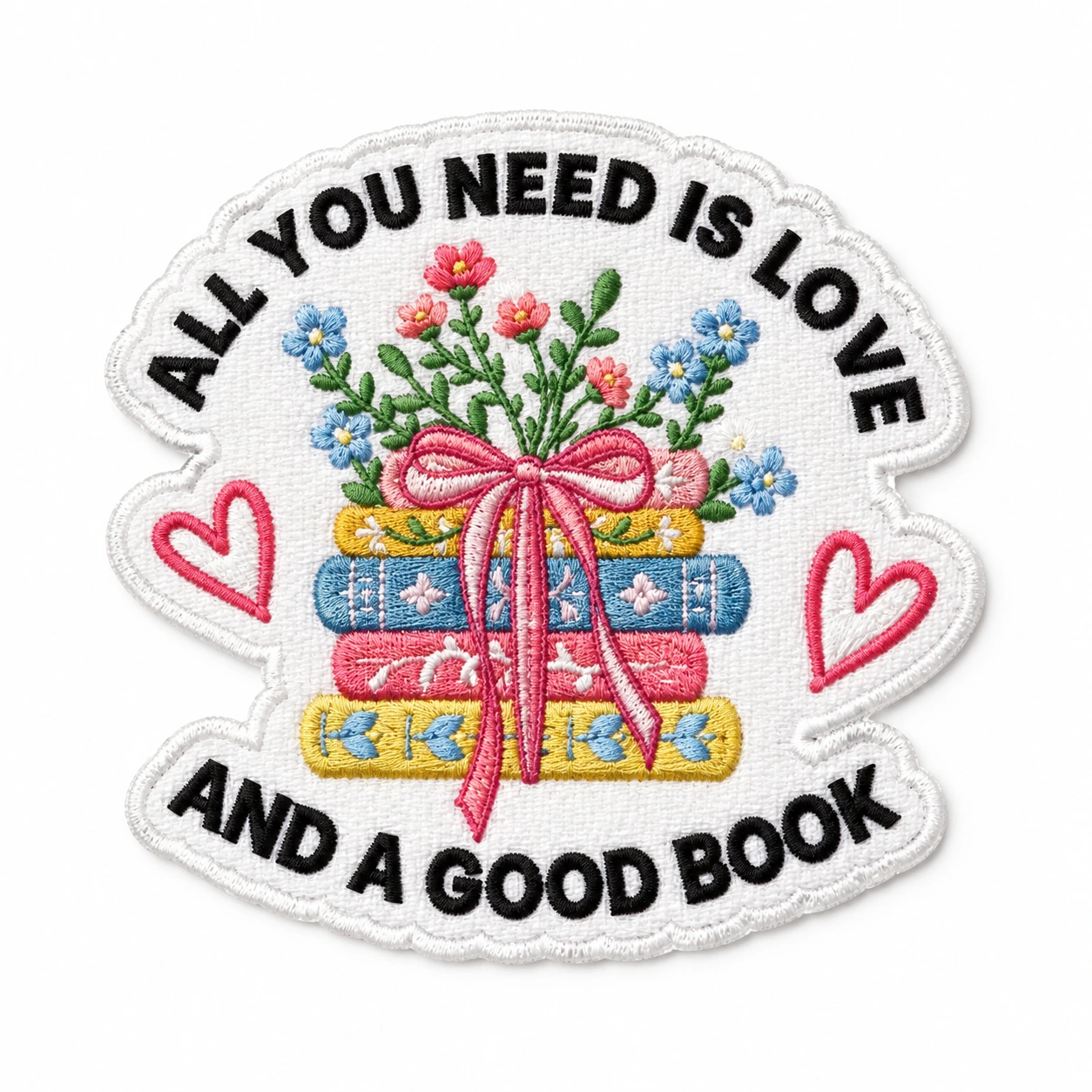 Iron-On Embroidered Patch - Design 004 from the ZHONGYI Iron-On Patches collection