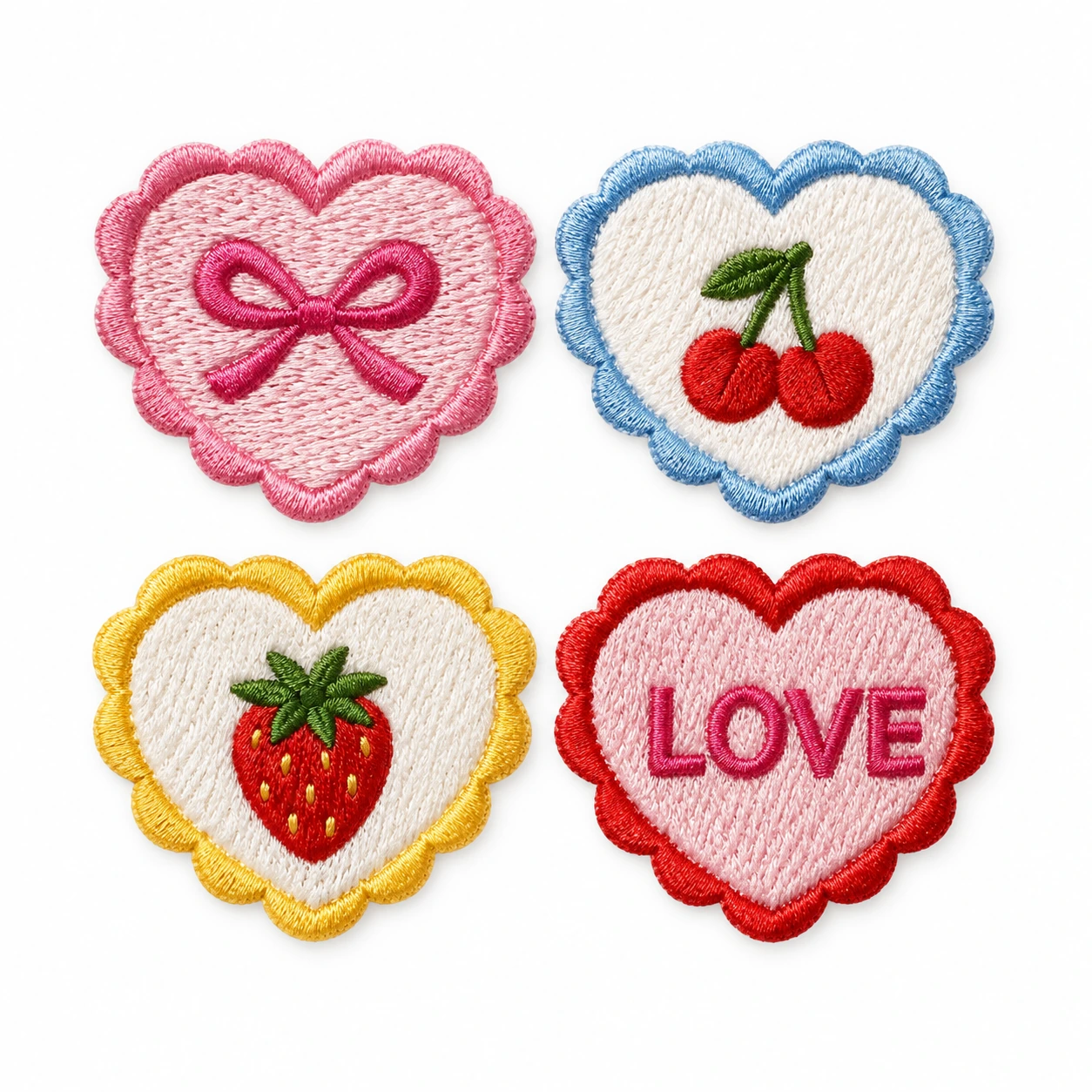 Iron-On Embroidered Patch - Design 010 from the ZHONGYI Iron-On Patches collection