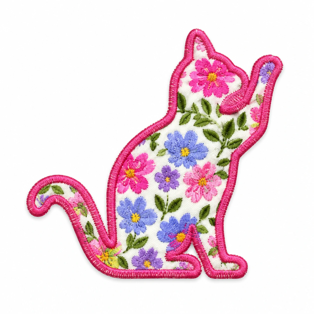 Iron-On Embroidered Patch - Design 012 from the ZHONGYI Iron-On Patches collection