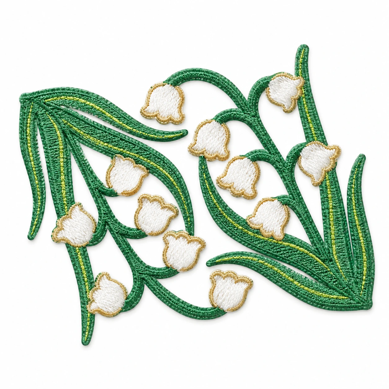 Iron-On Embroidered Patch - Design 022 from the ZHONGYI Iron-On Patches collection