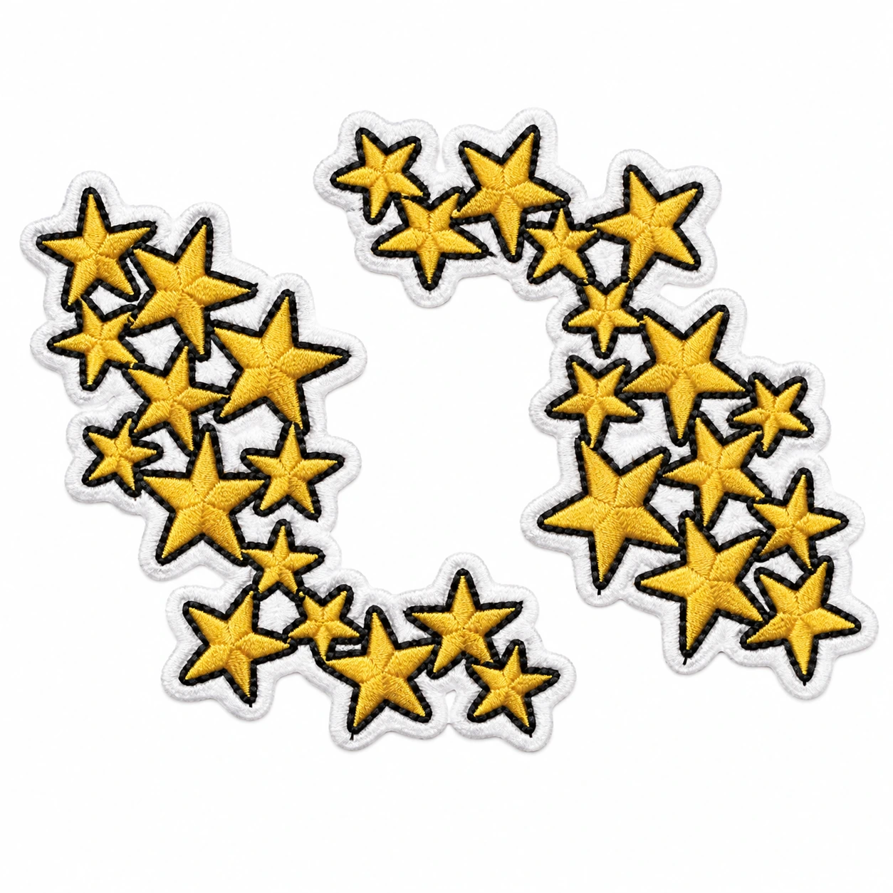 Iron-On Embroidered Patch - Design 026 from the ZHONGYI Iron-On Patches collection