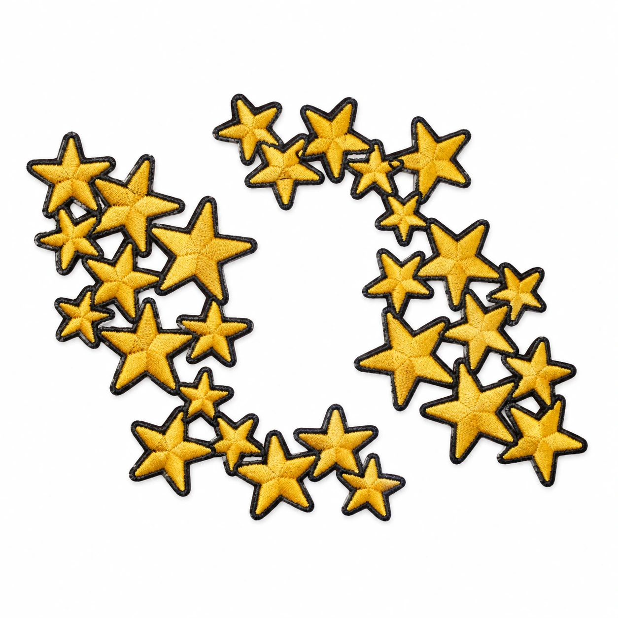 Iron-On Embroidered Patch - Design 027 from the ZHONGYI Iron-On Patches collection