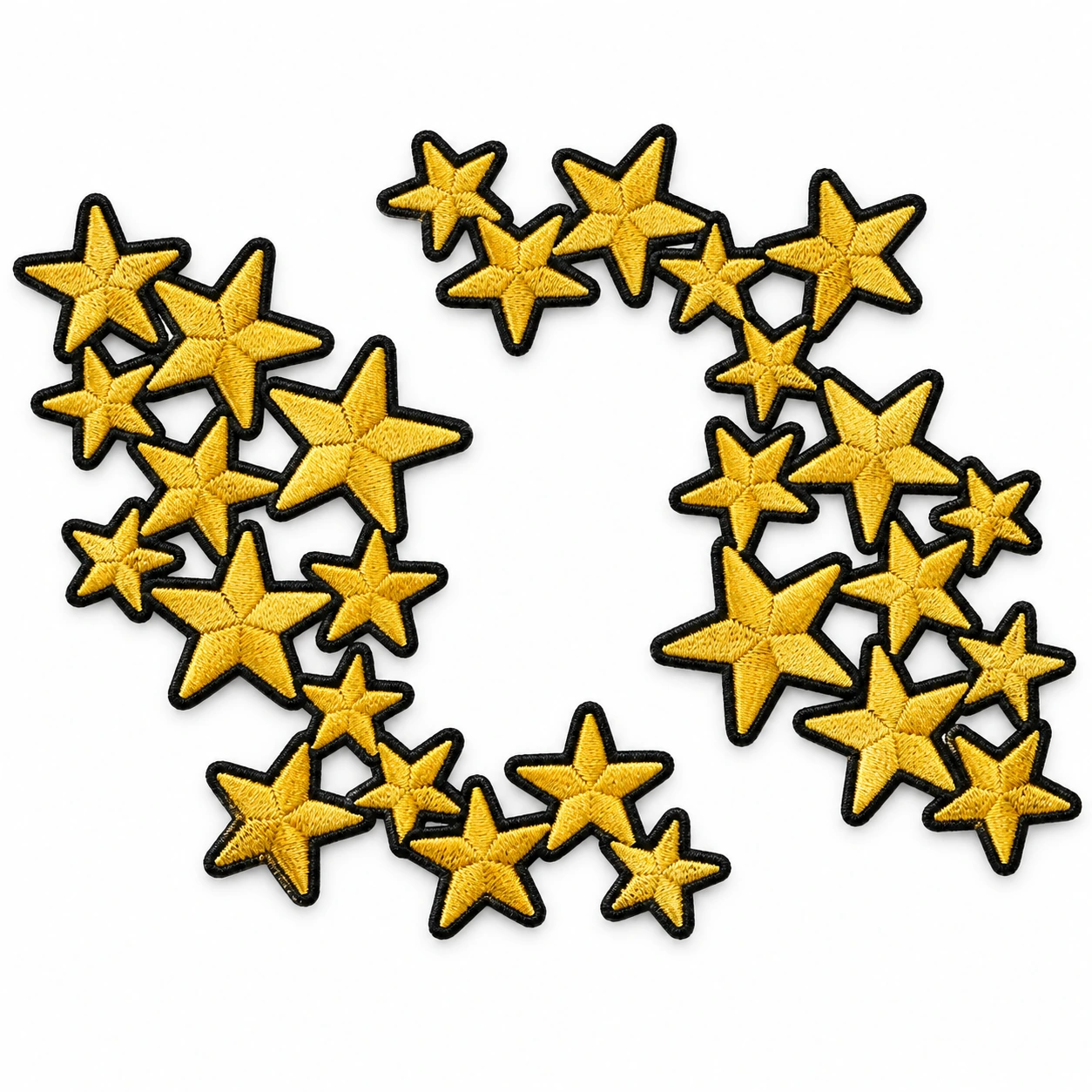 Iron-On Embroidered Patch - Design 029 from the ZHONGYI Iron-On Patches collection