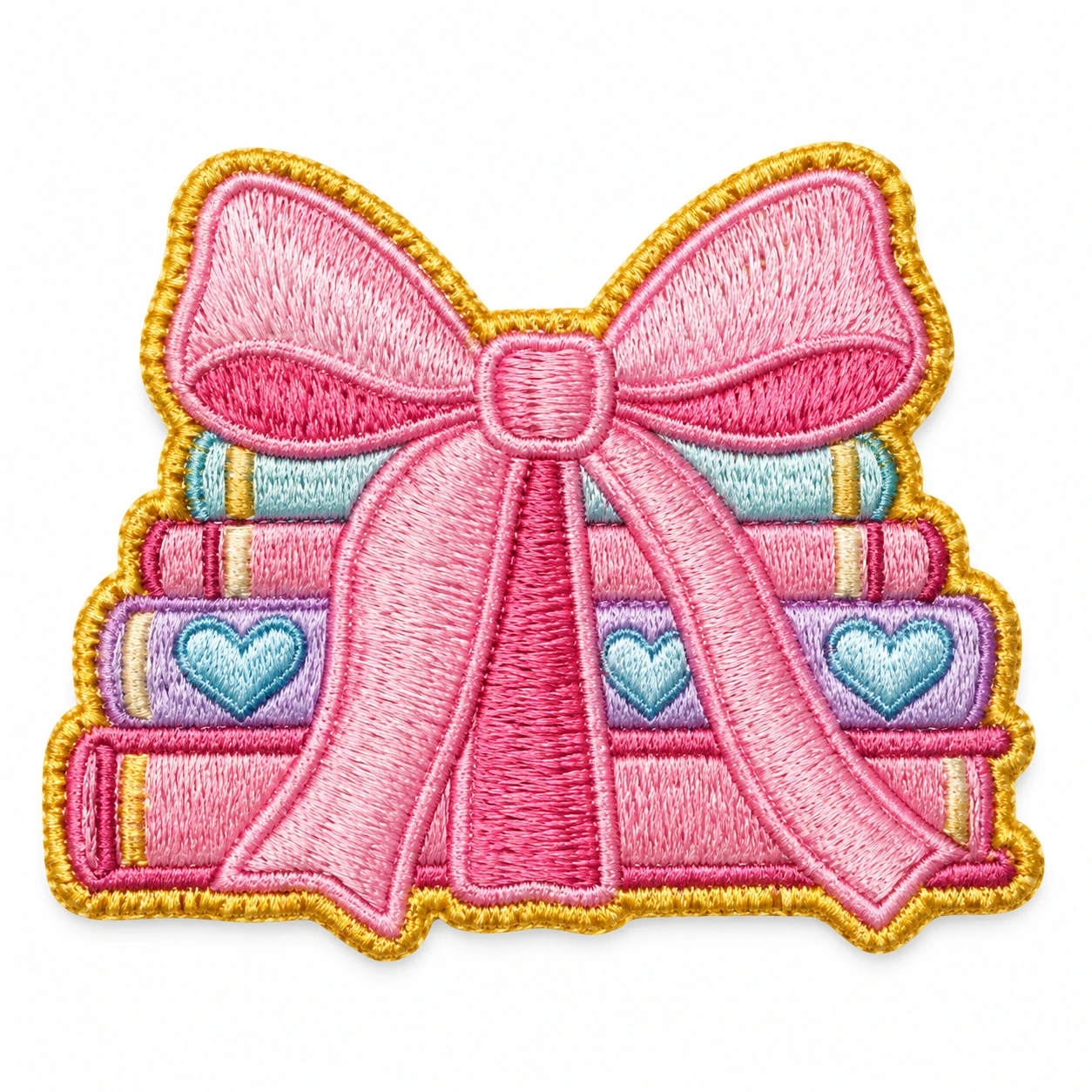 Iron-On Embroidered Patch - Design 046 from the ZHONGYI Iron-On Patches collection