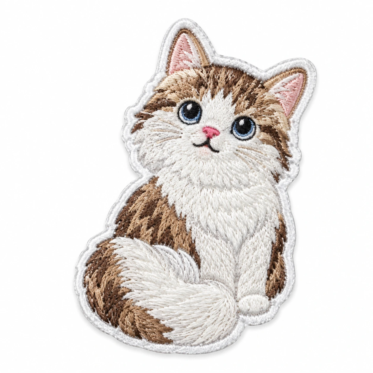 Iron-On Embroidered Patch - Design 058 from the ZHONGYI Iron-On Patches collection