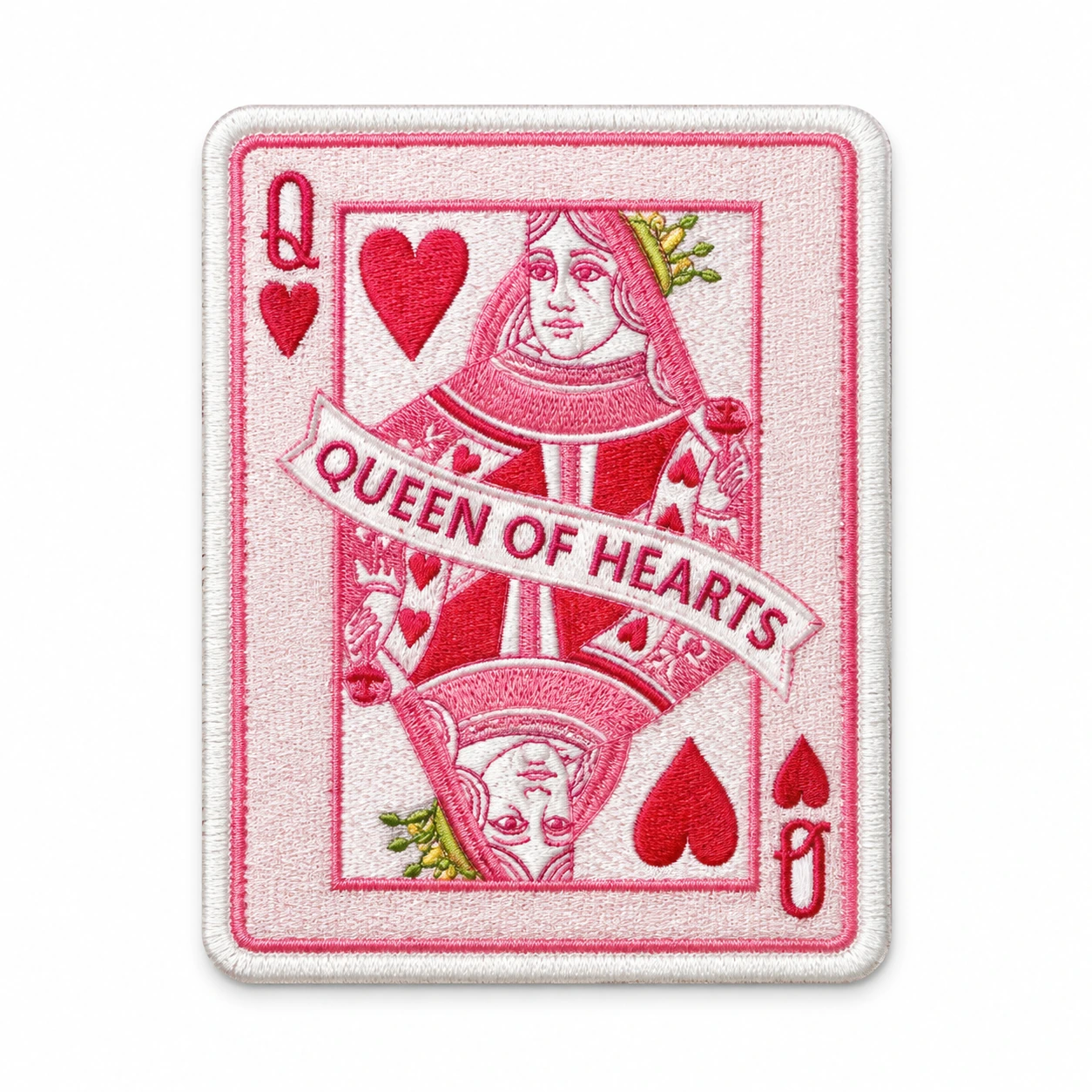 Iron-On Embroidered Patch - Design 061 from the ZHONGYI Iron-On Patches collection