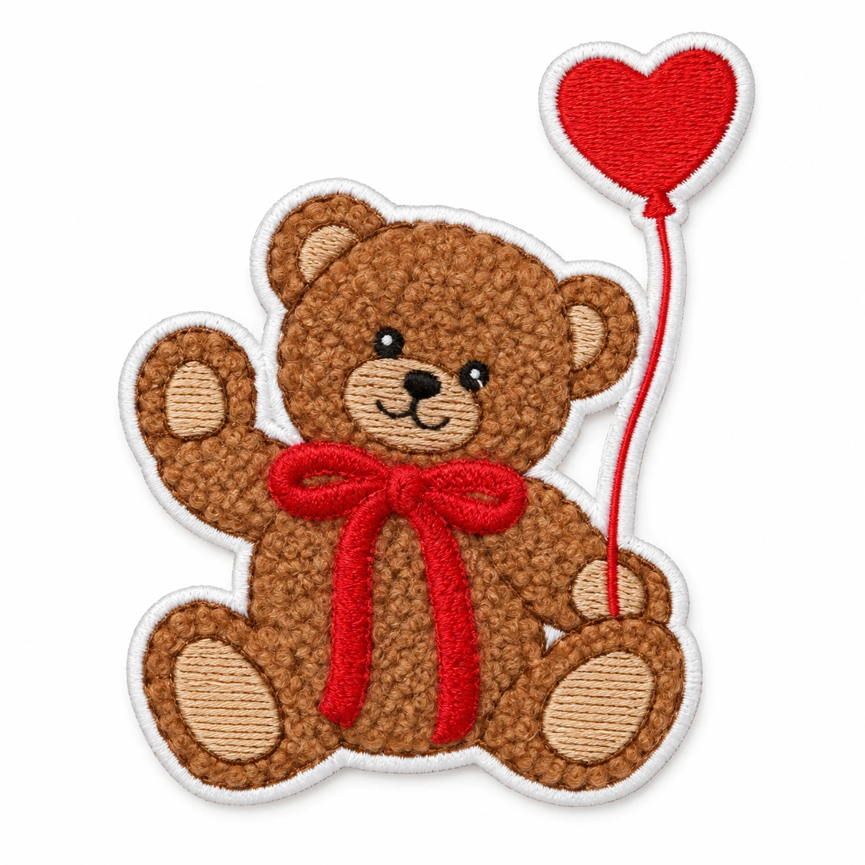 Iron-On Embroidered Patch - Design 062 from the ZHONGYI Iron-On Patches collection