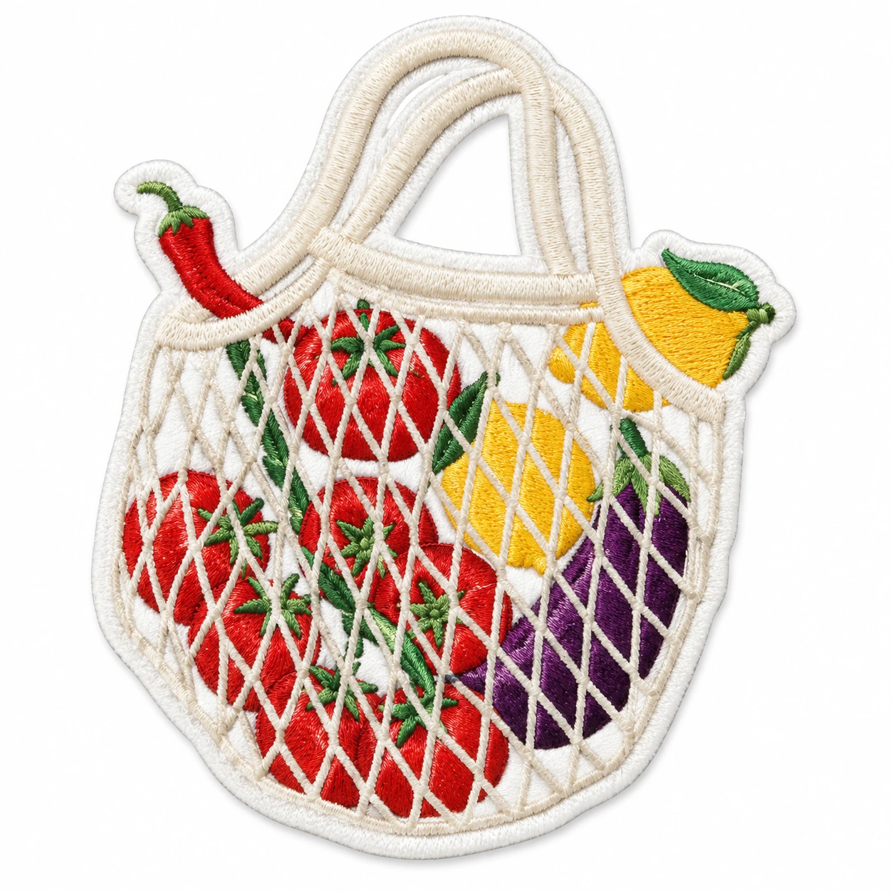 Iron-On Embroidered Patch - Design 064 from the ZHONGYI Iron-On Patches collection