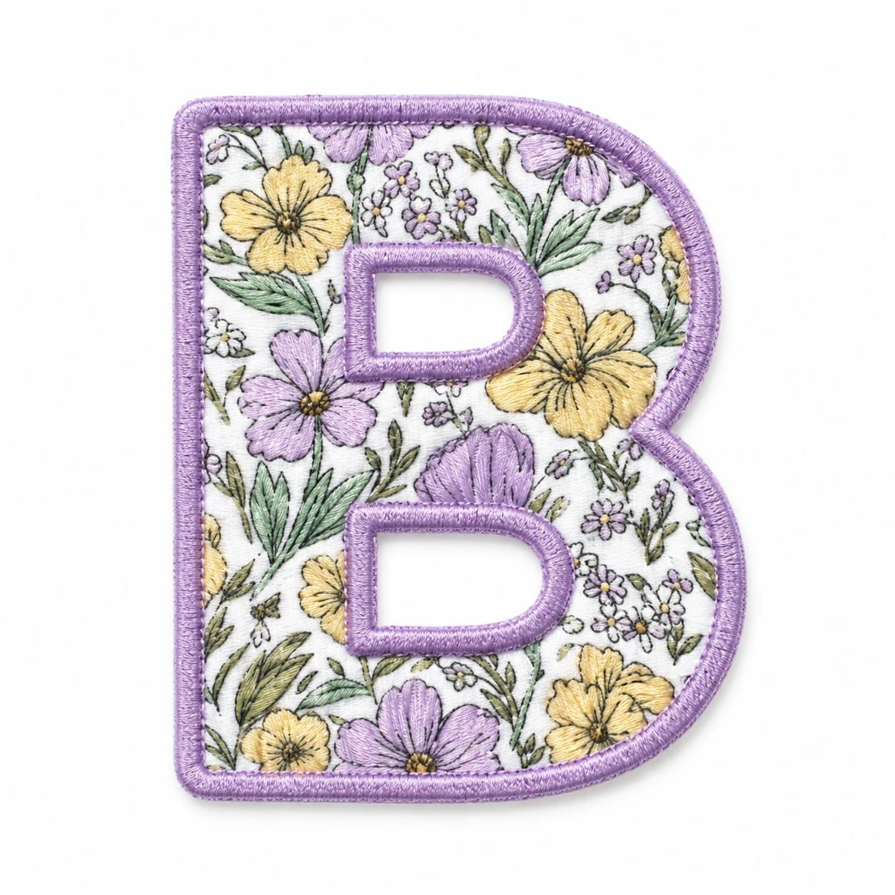 Iron-On Embroidered Patch - Design 072 from the ZHONGYI Iron-On Patches collection