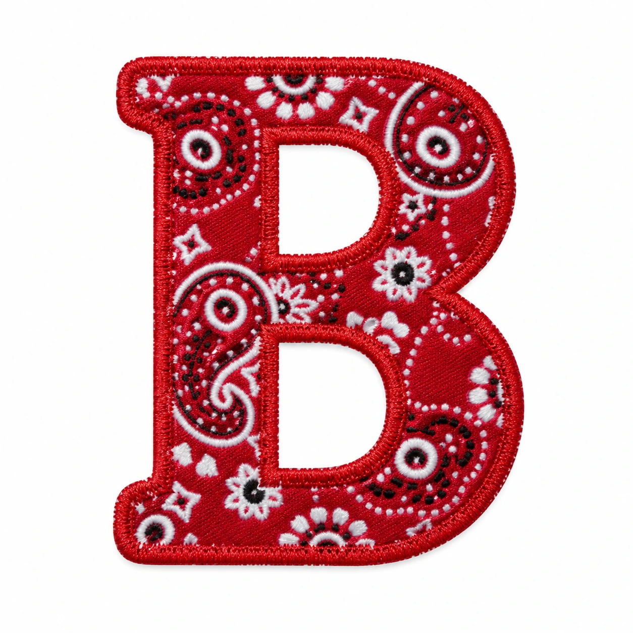 Iron-On Embroidered Patch - Design 089 from the ZHONGYI Iron-On Patches collection