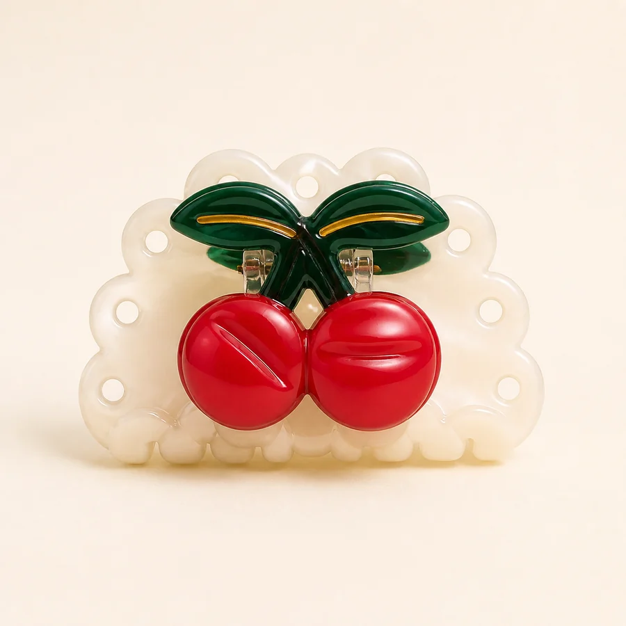 Cherry Hair Claw from the ZHONGYI Kids Jewelry & Accessories collection