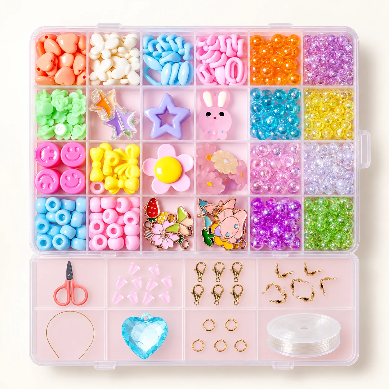 Assorted Bead Craft Kit - Design 16 from the ZHONGYI Kids Bead Kits collection