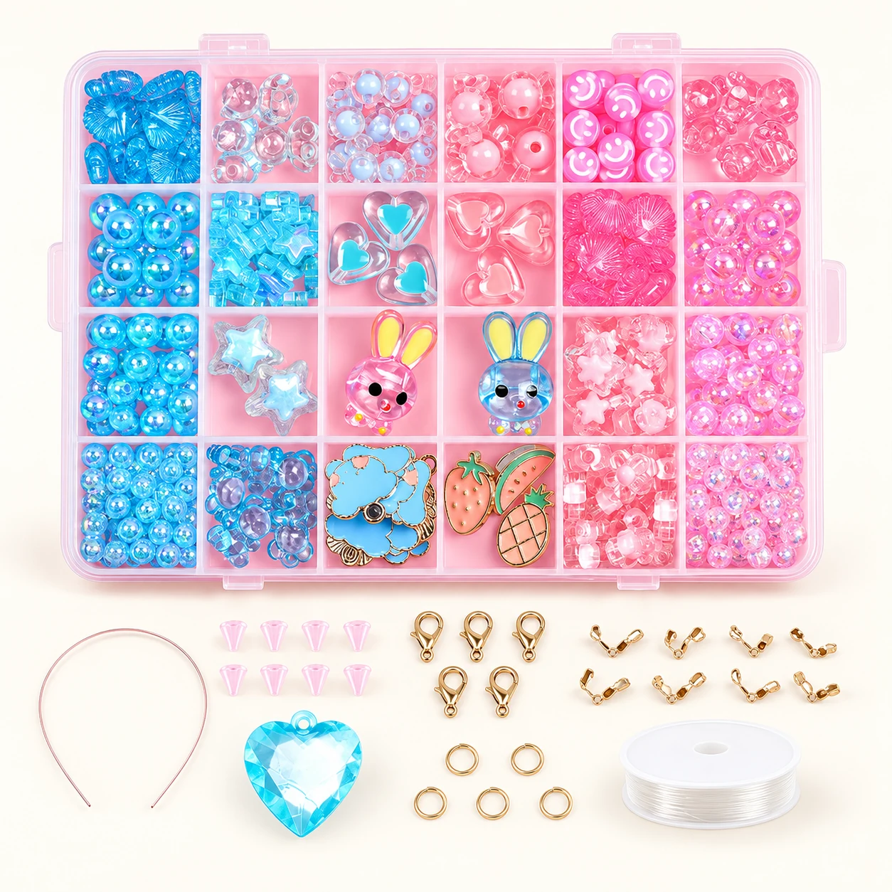 Assorted Bead Craft Kit - Design 17 from the ZHONGYI Kids Bead Kits collection