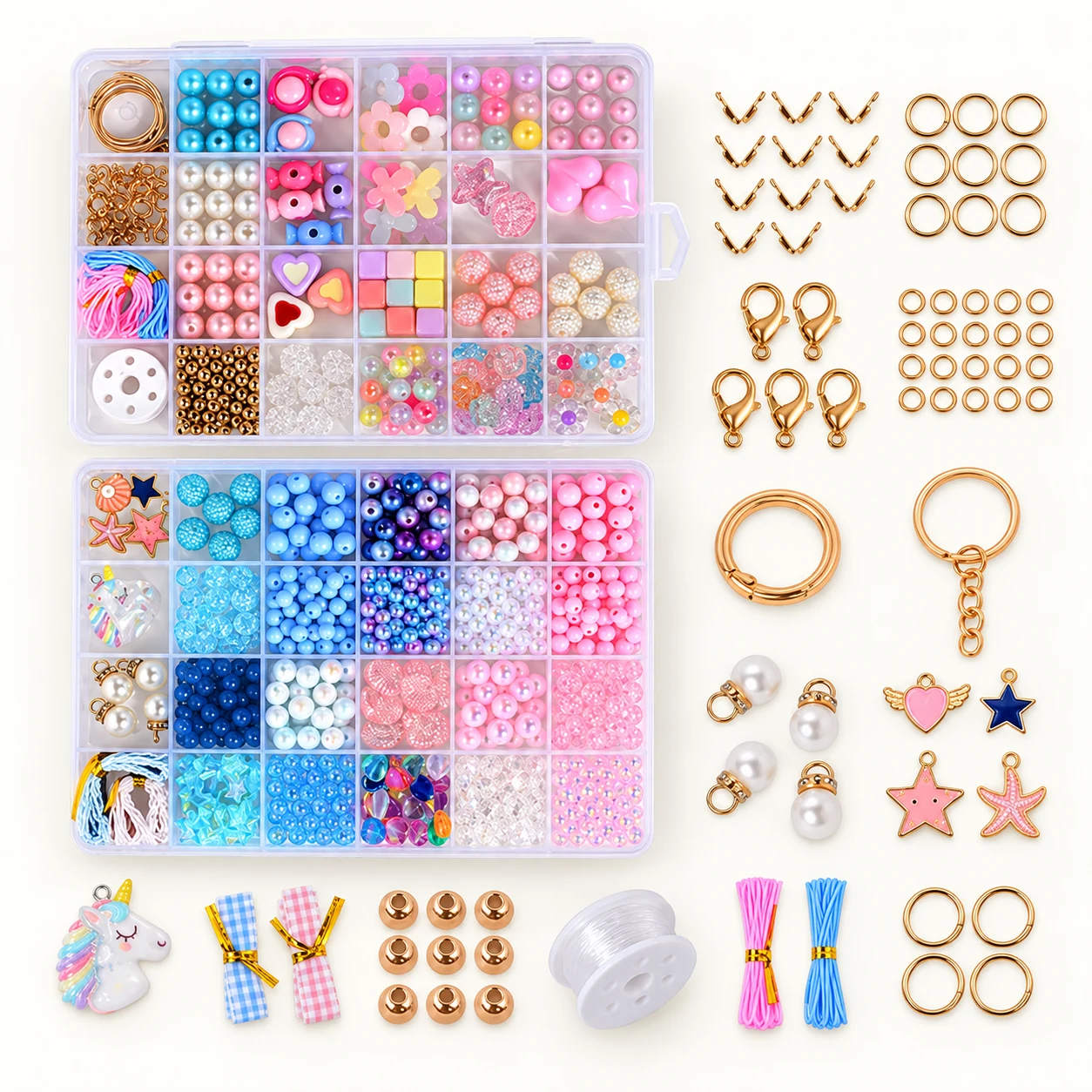 Assorted Bead Craft Kit - Design 18 from the ZHONGYI Kids Bead Kits collection