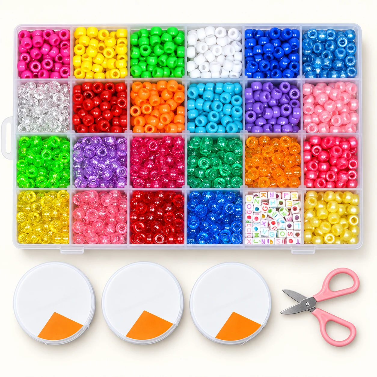 Assorted Bead Craft Kit - Design 22 from the ZHONGYI Kids Bead Kits collection