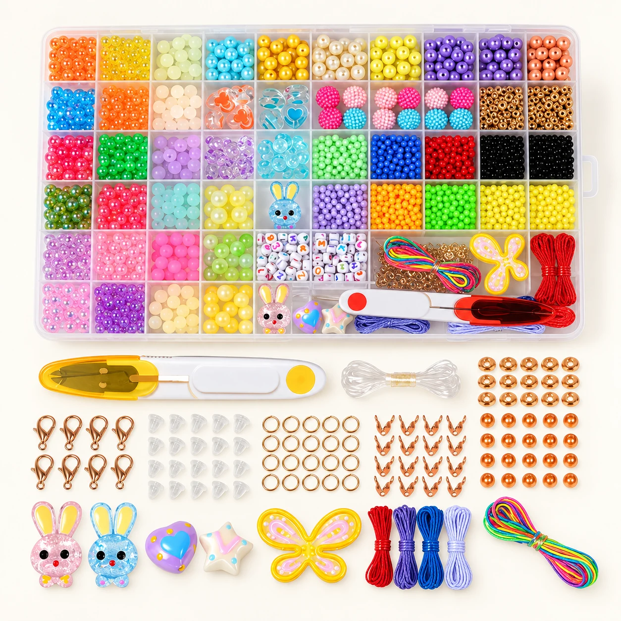 Assorted Bead Craft Kit - Design 39 from the ZHONGYI Kids Bead Kits collection