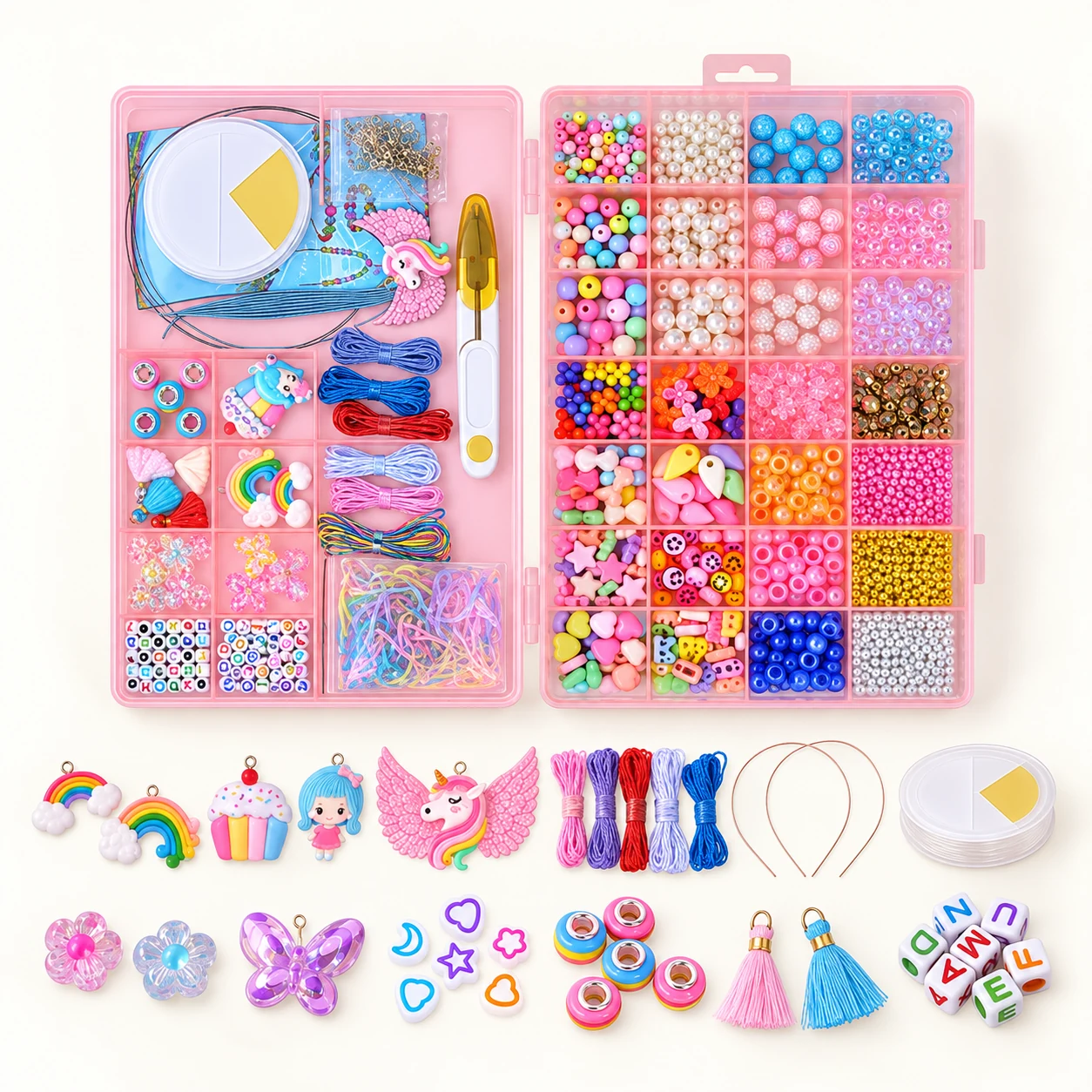 Assorted Bead Craft Kit - Design 40 from the ZHONGYI Kids Bead Kits collection