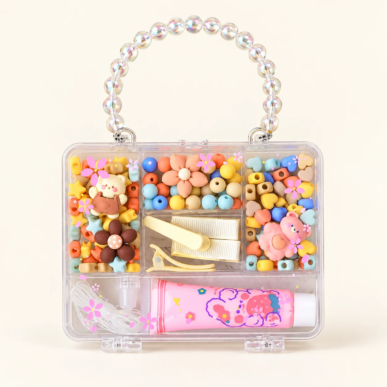 Carry-Case Bead Craft Kit - Design 02 from the ZHONGYI Kids Bead Kits collection