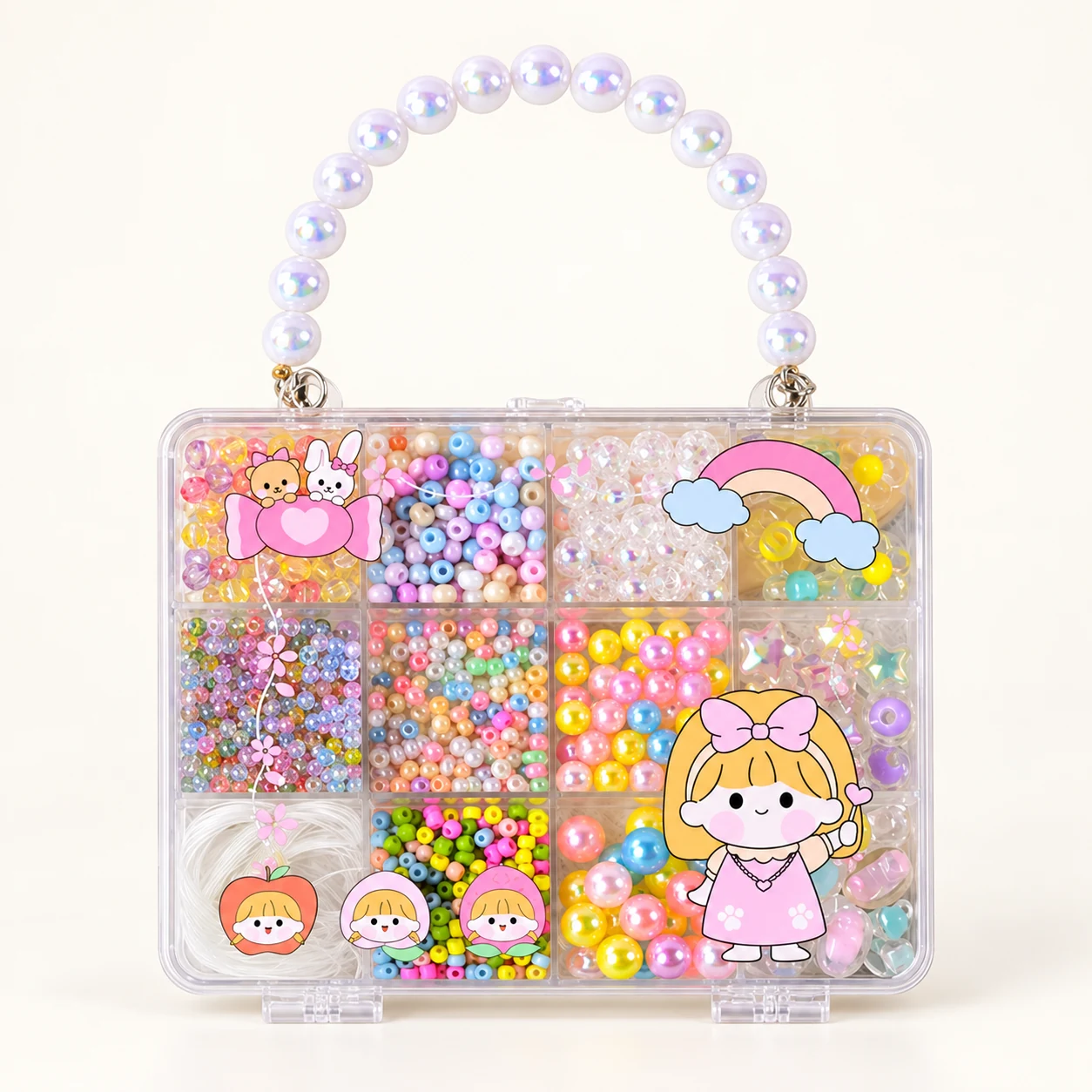 Carry-Case Bead Craft Kit - Design 03 from the ZHONGYI Kids Bead Kits collection