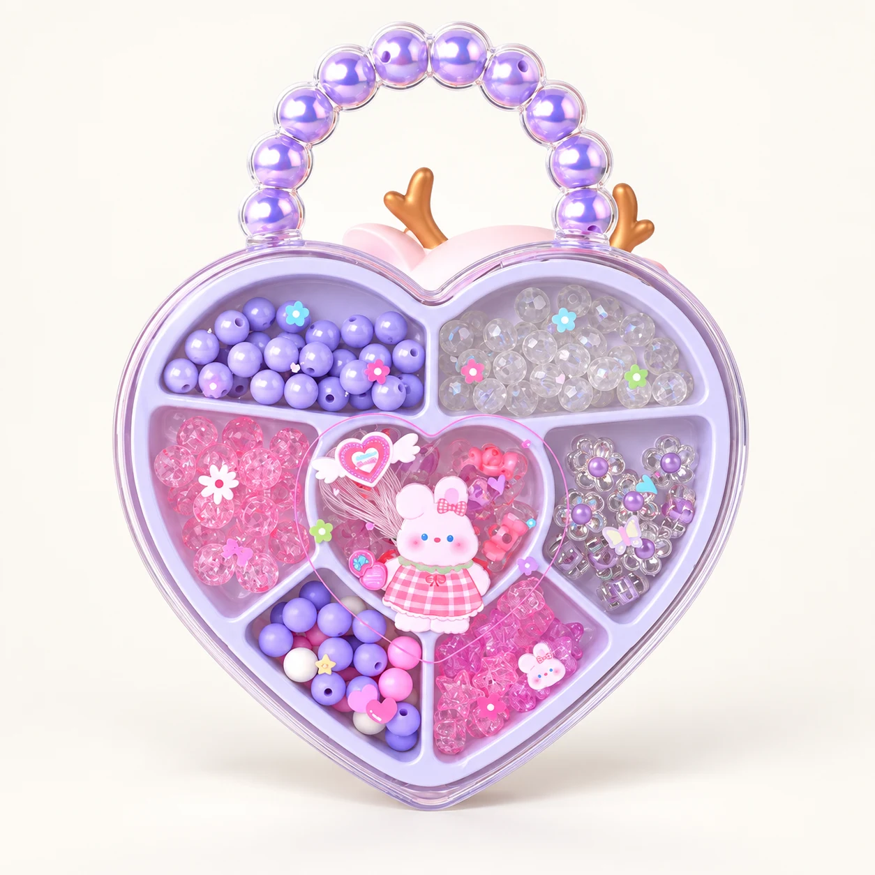 Carry-Case Bead Craft Kit - Design 06 from the ZHONGYI Kids Bead Kits collection