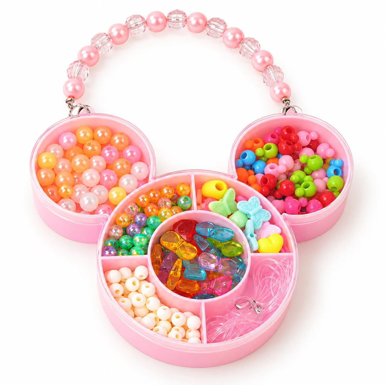 Carry-Case Bead Craft Kit - Design 09 from the ZHONGYI Kids Bead Kits collection