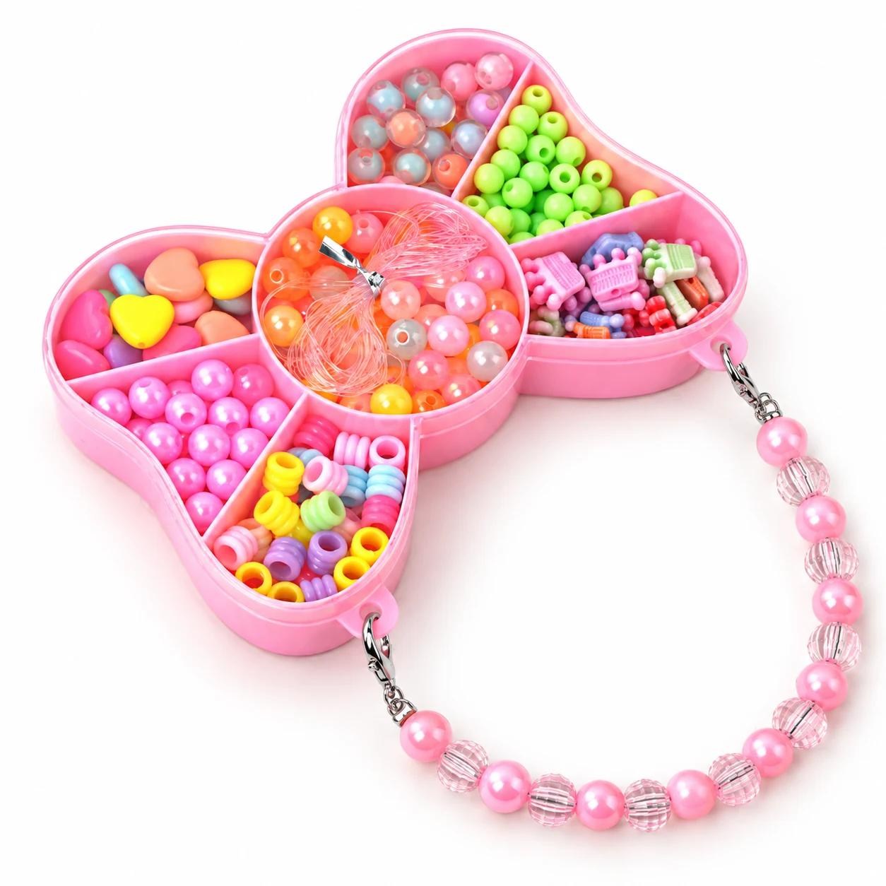 Carry-Case Bead Craft Kit - Design 11 from the ZHONGYI Kids Bead Kits collection