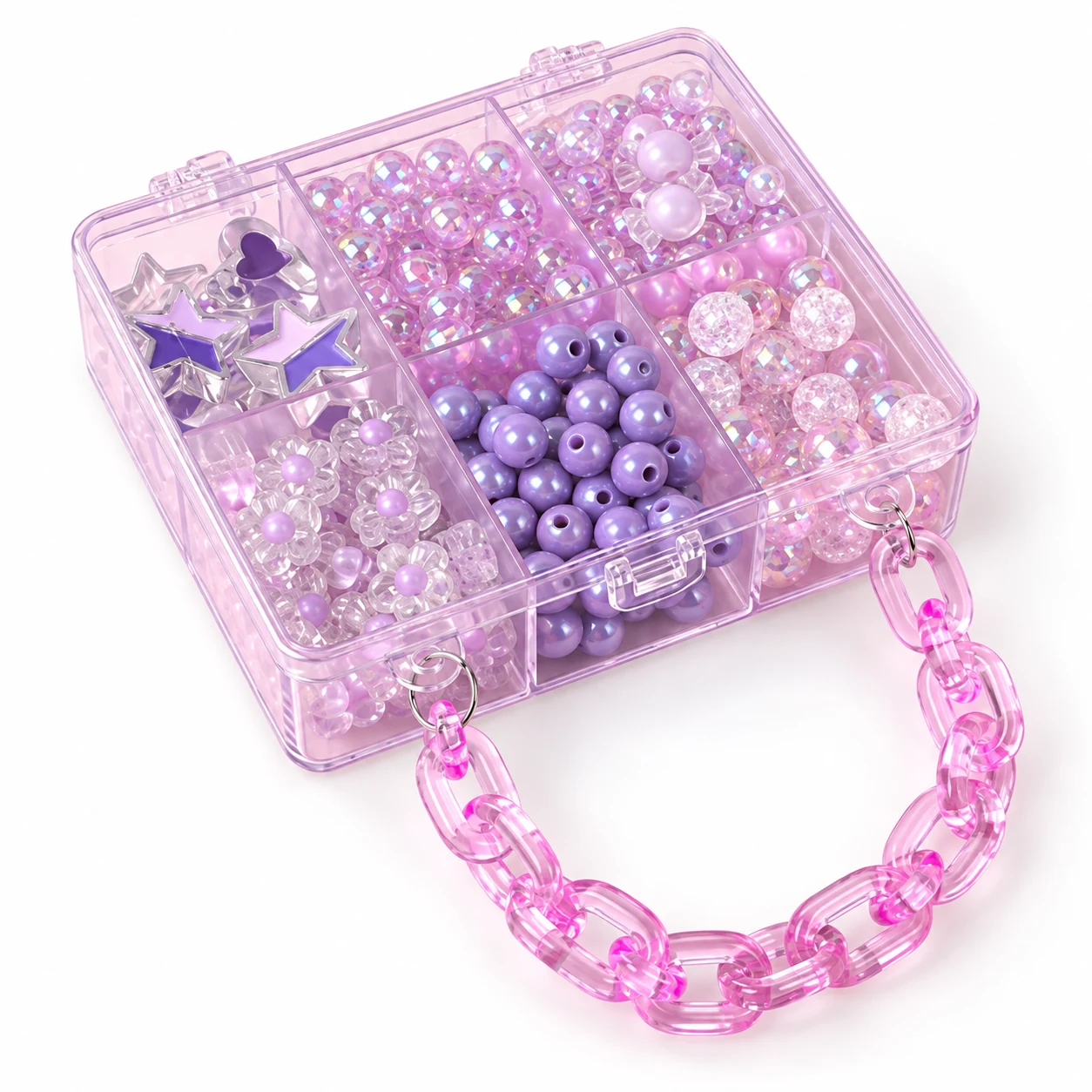 Carry-Case Bead Craft Kit - Design 17 from the ZHONGYI Kids Bead Kits collection