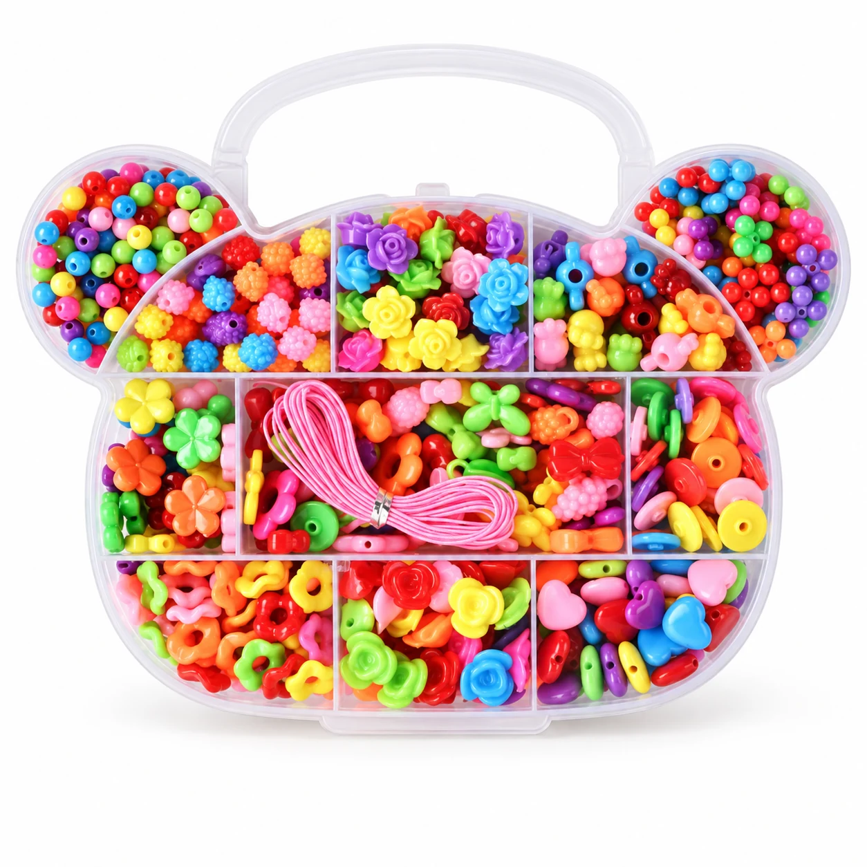 Carry-Case Bead Craft Kit - Design 19 from the ZHONGYI Kids Bead Kits collection