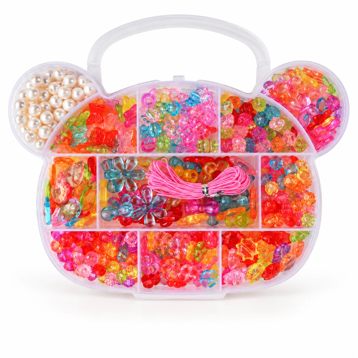 Carry-Case Bead Craft Kit - Design 21 from the ZHONGYI Kids Bead Kits collection