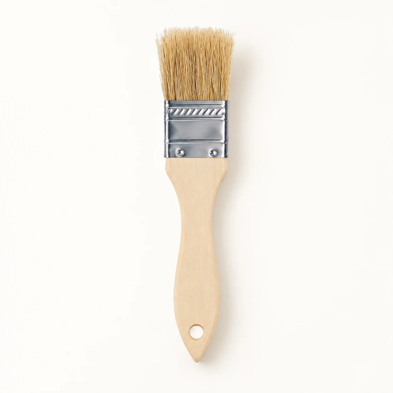 Wide Flat Paint Brush - kit and components
