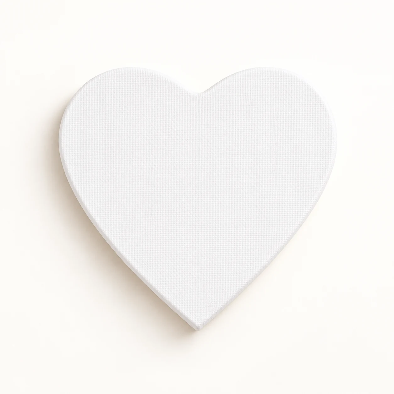 Heart Painting Canvas - kit and components