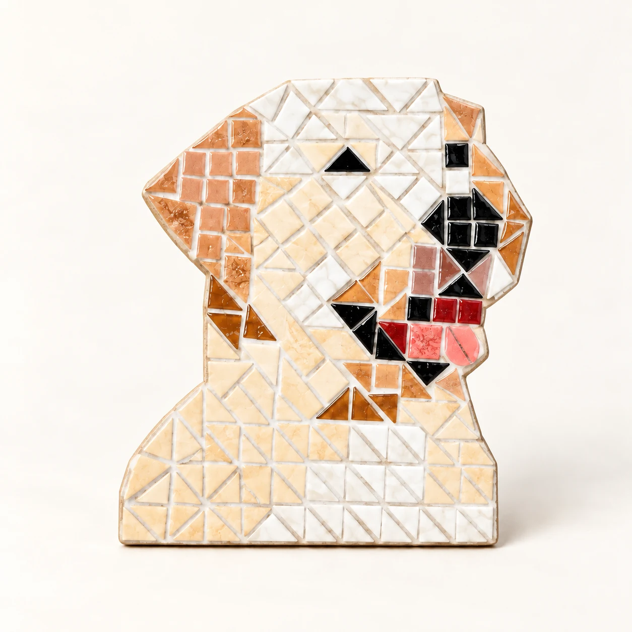 Mosaic Animal Kit - Dog - kit and components