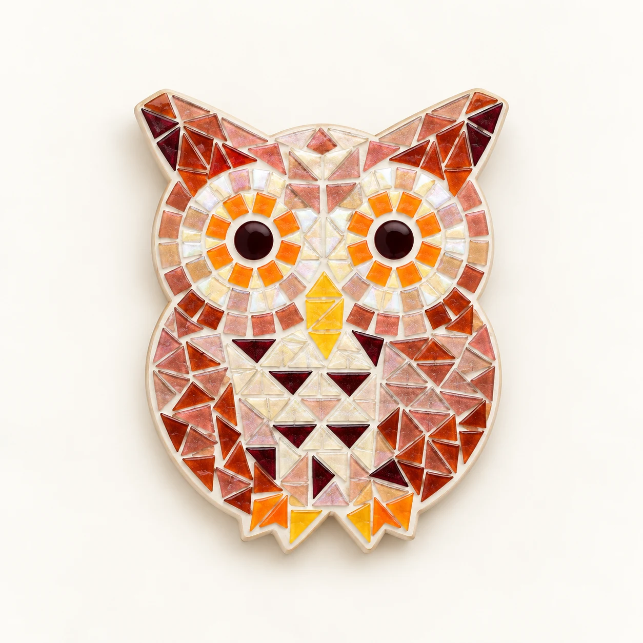 Mosaic Animal Kit - Owl - kit and components