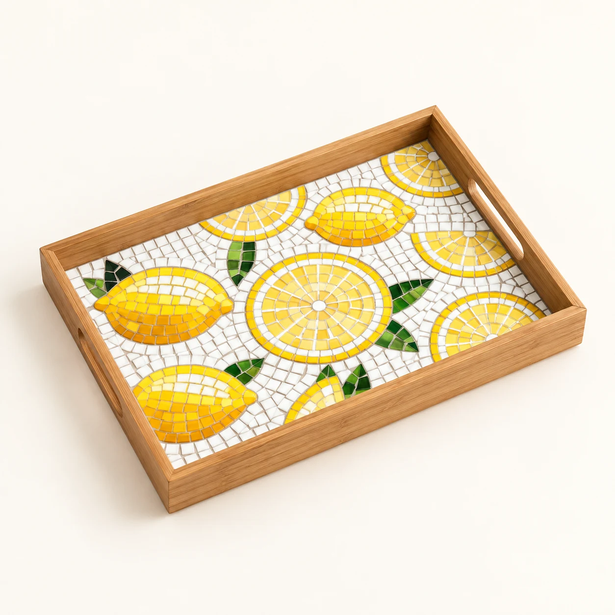 Mosaic Tray Kit - Lemon - kit and components