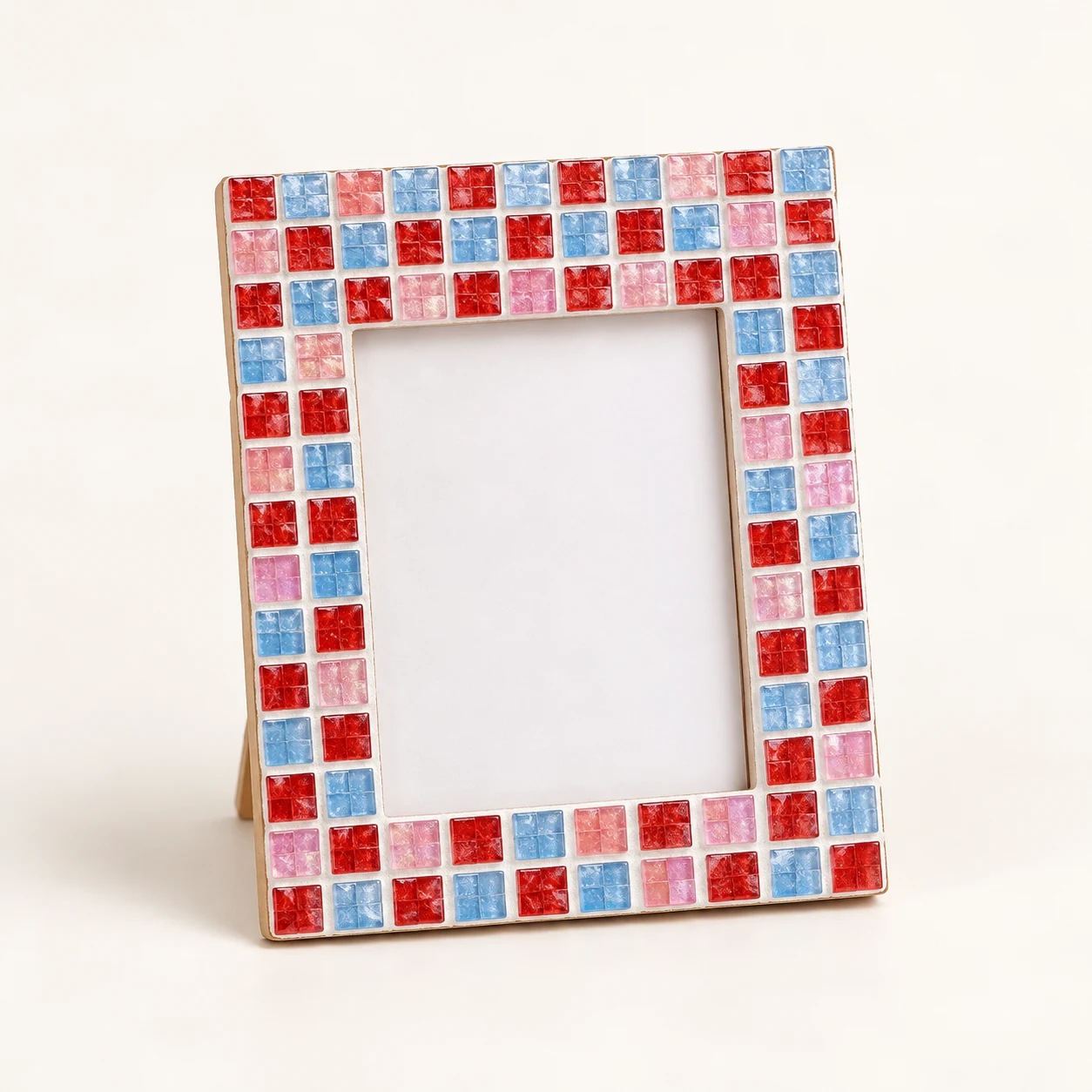 Mosaic Photo Frame Kit - kit and components