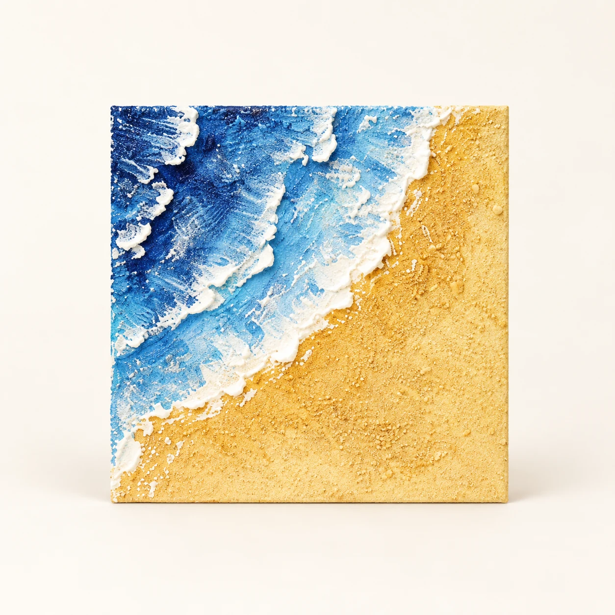 Textured Painting Kit - Sand Beach - kit and components