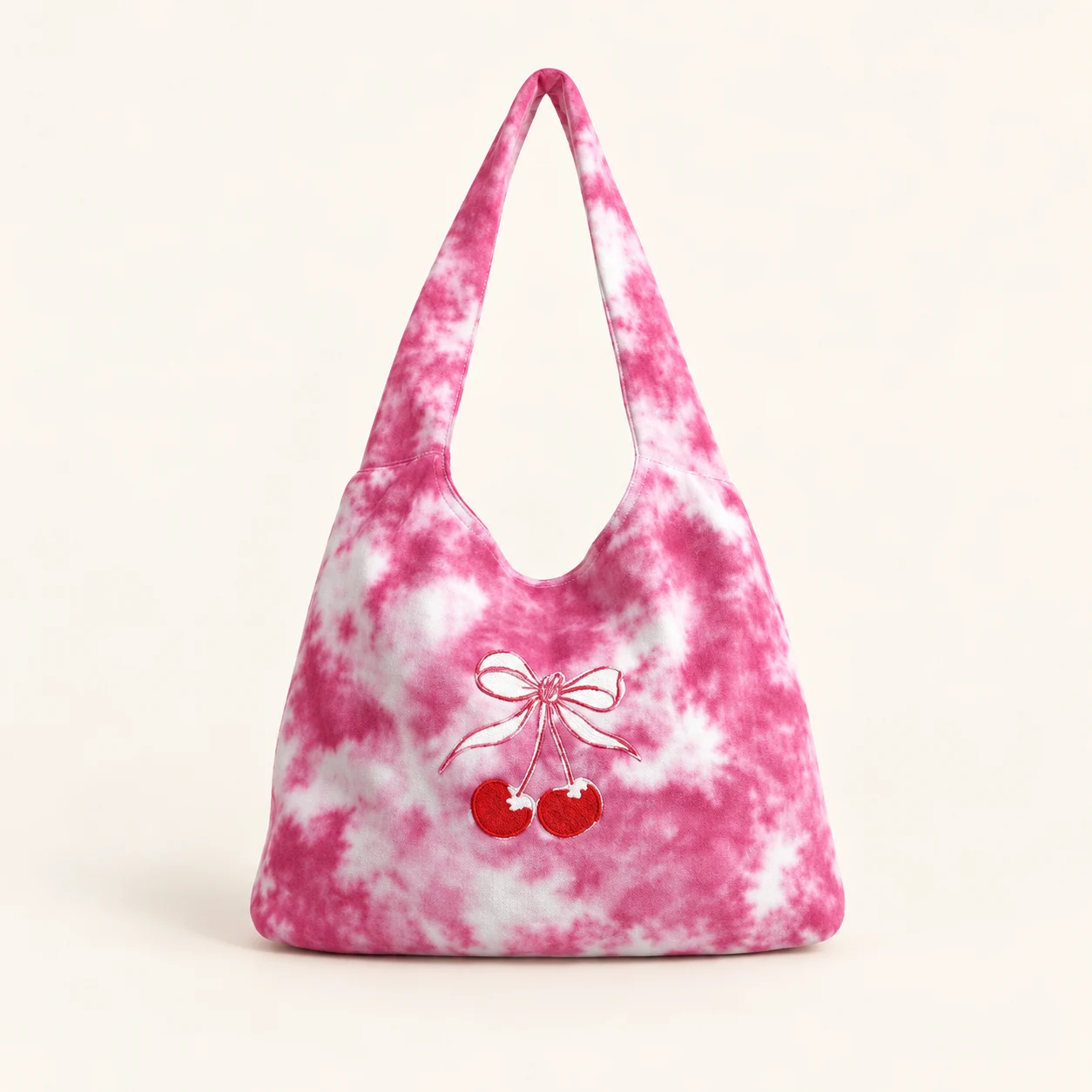 Tie-Dye Kit - Cherry Tote Bag - kit and components
