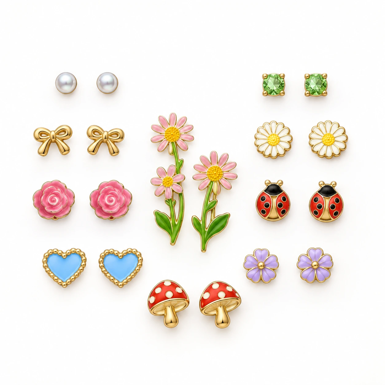Pastel Spring Earring Set from the ZHONGYI Spring Gifts Collection