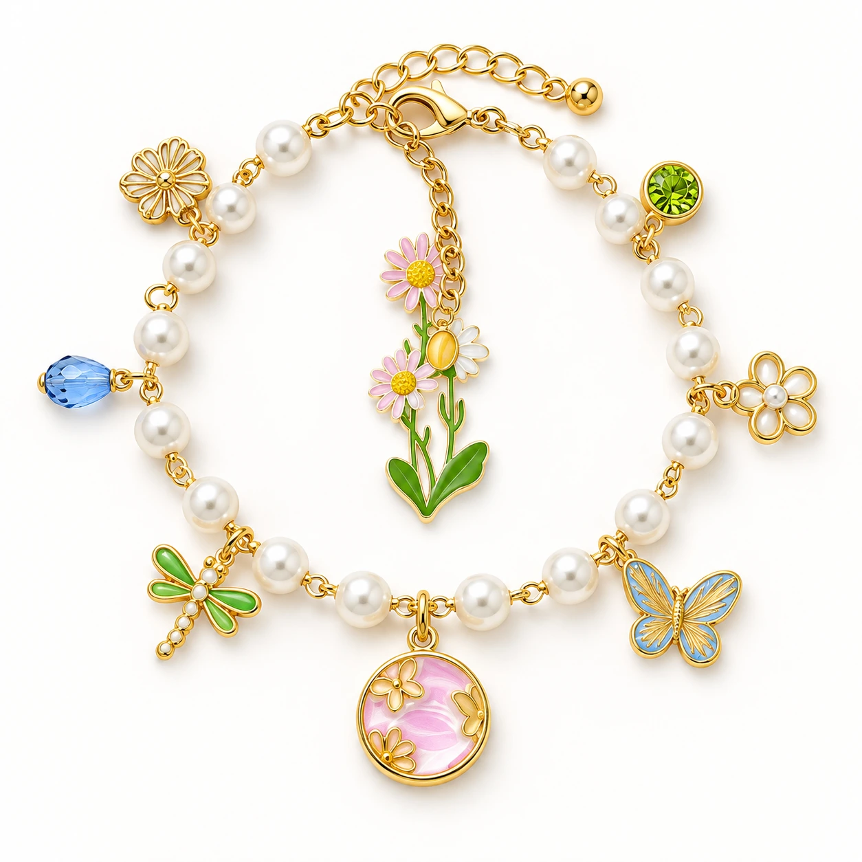 Floral Bracelet Set from the ZHONGYI Spring Gifts Collection