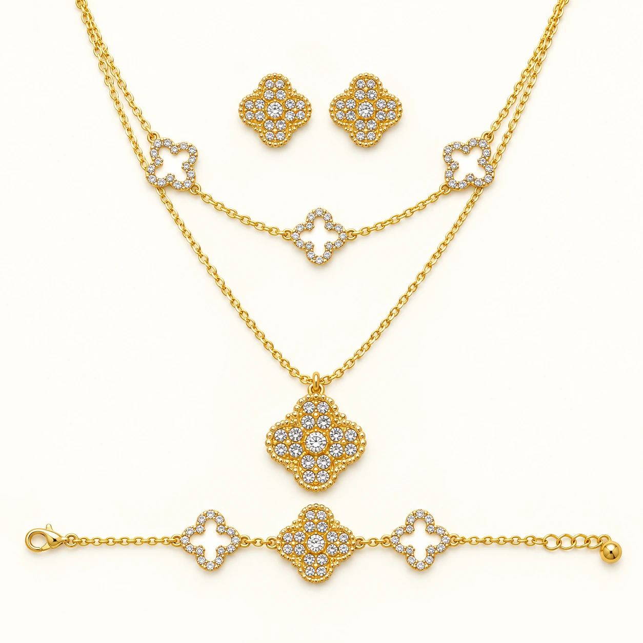 Clover Pendant Necklace from the ZHONGYI Spring Gifts Collection