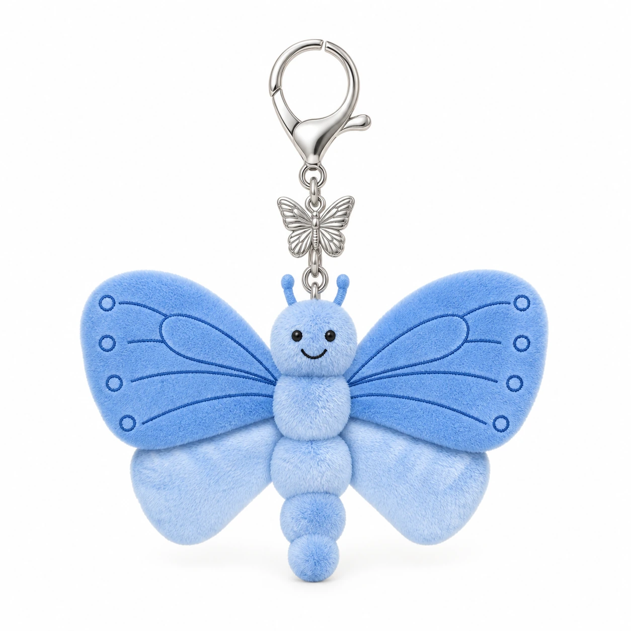 Blue Butterfly Keyring from the ZHONGYI Spring Gifts Collection