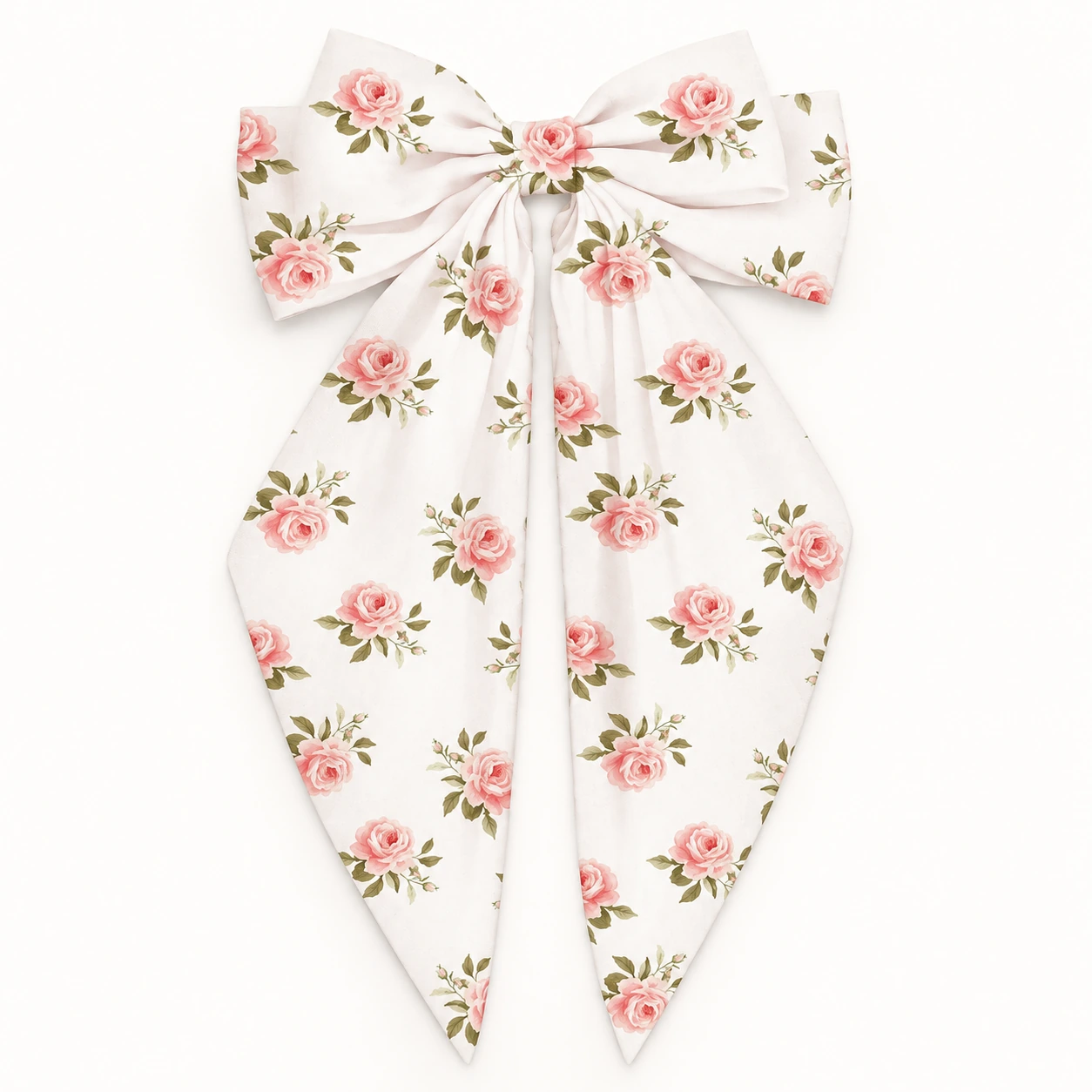 Floral Print Hair Bow from the ZHONGYI Spring Gifts Collection