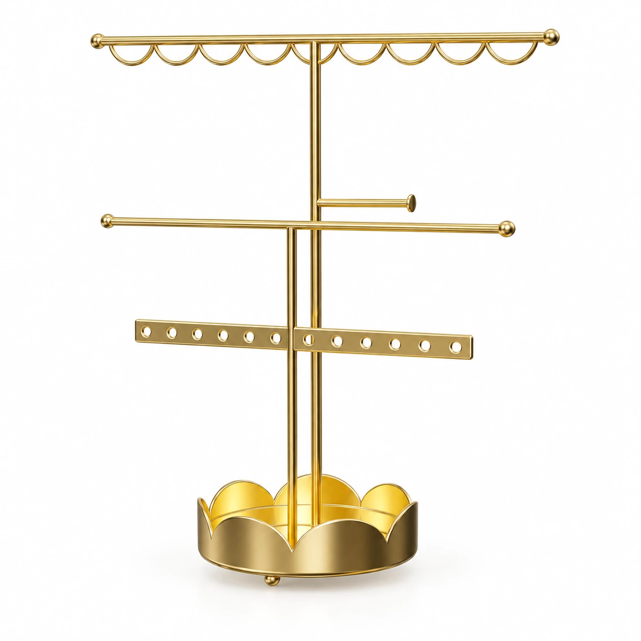 Gold Jewellery Display Stand from the ZHONGYI Spring Gifts Collection