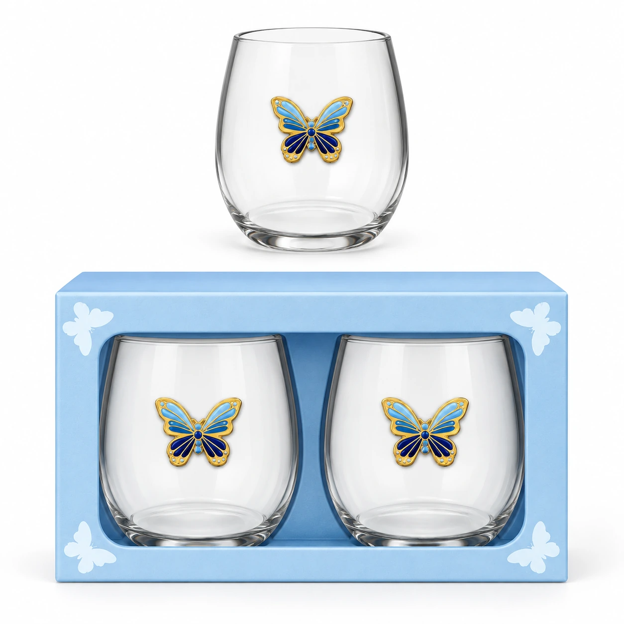 Butterfly Candle Holder Set from the ZHONGYI Spring Gifts Collection