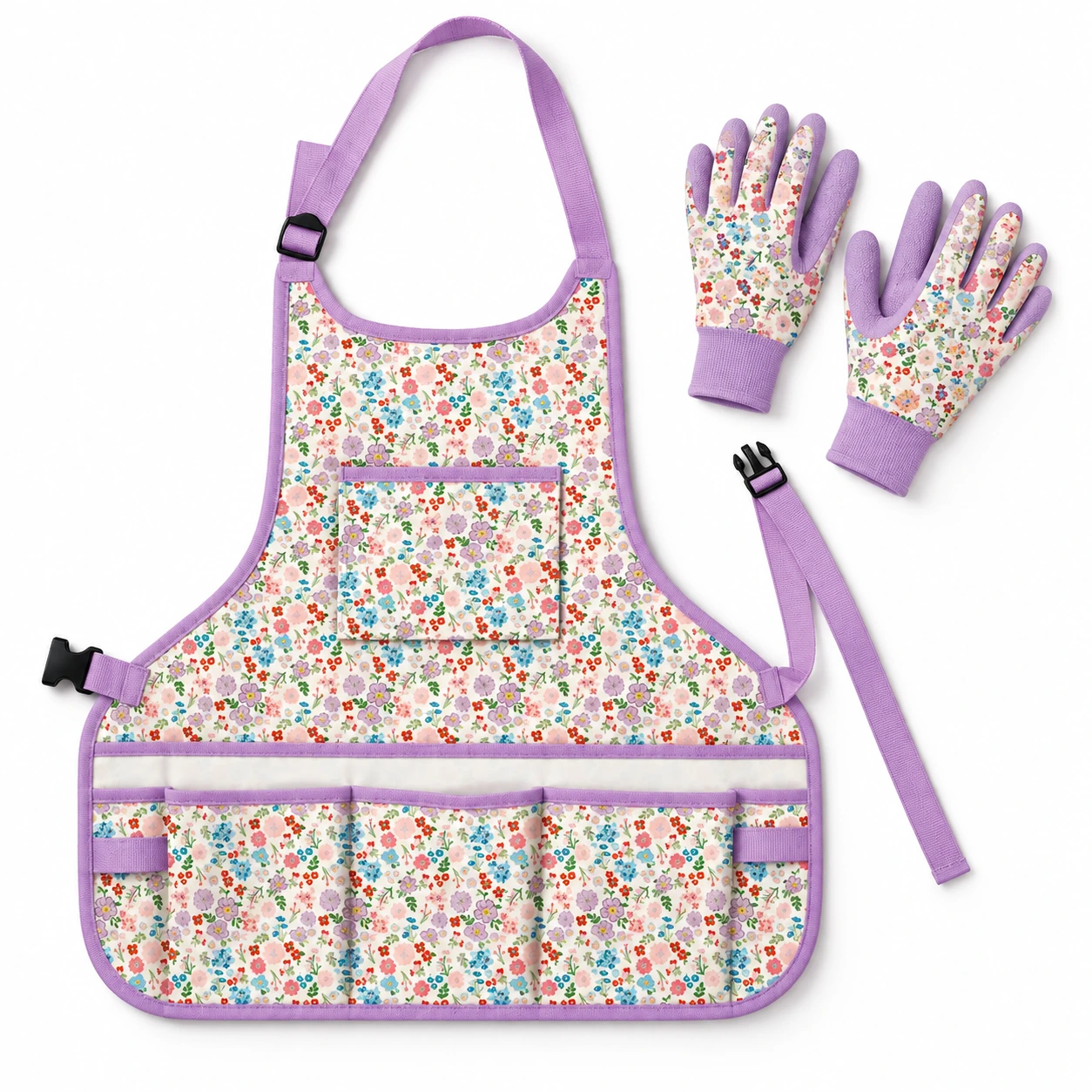 Floral Apron and Glove Set from the ZHONGYI Spring Gifts Collection