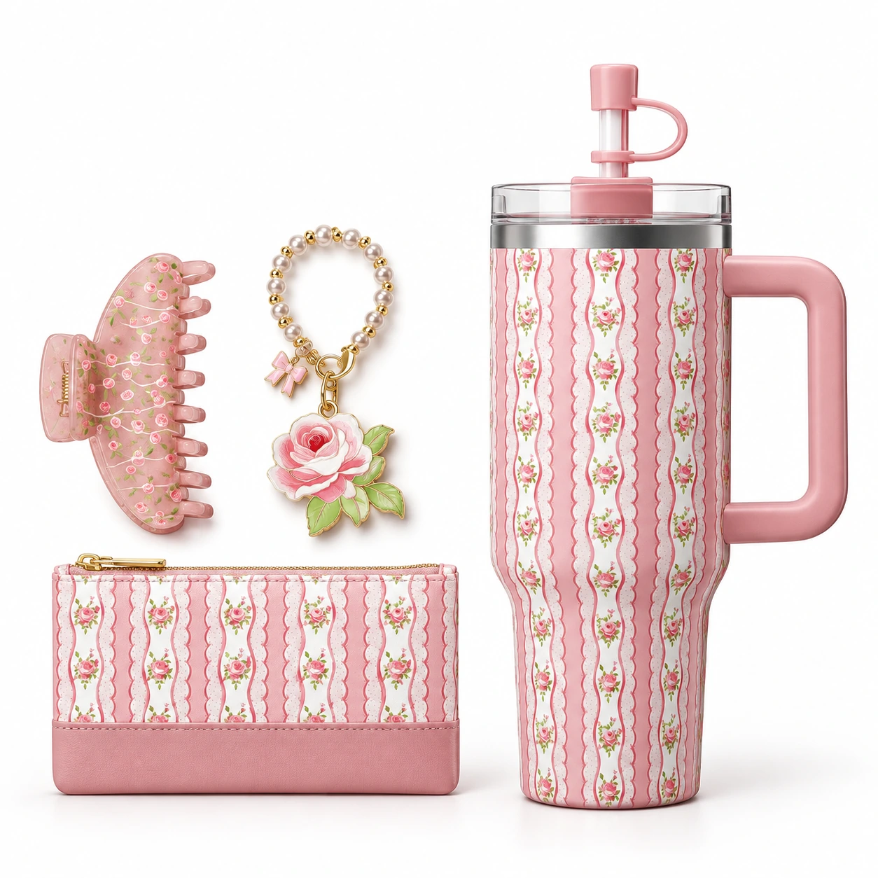 Pink Beauty Travel Set from the ZHONGYI Spring Gifts Collection