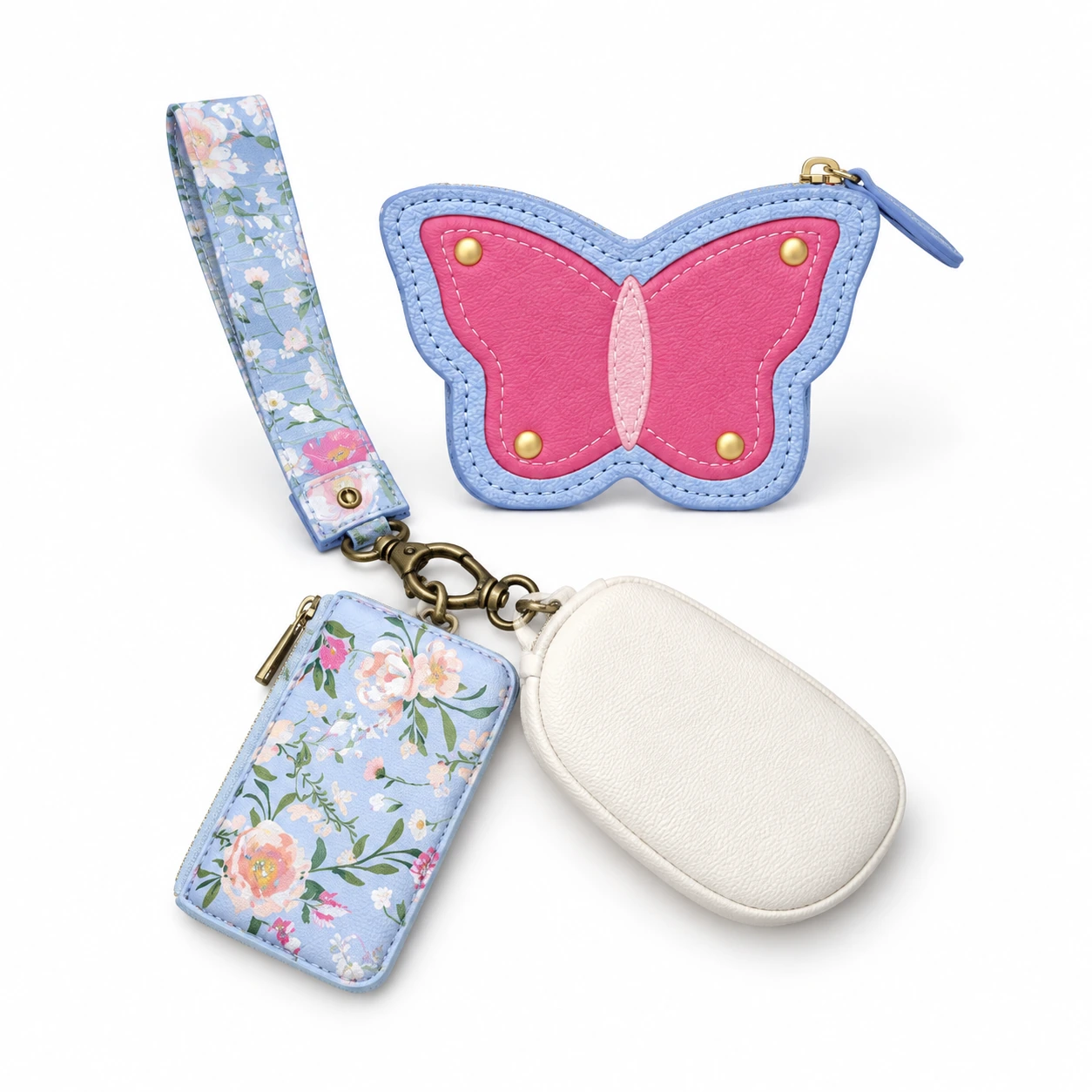 Butterfly Card Holder and Tote Set from the ZHONGYI Spring Gifts Collection
