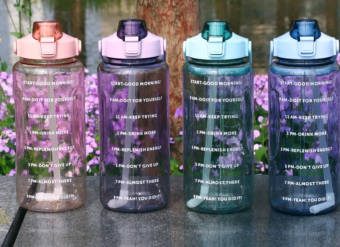Clear High-Capacity Water Bottle from the ZHONGYI High-Capacity Water Bottles collection