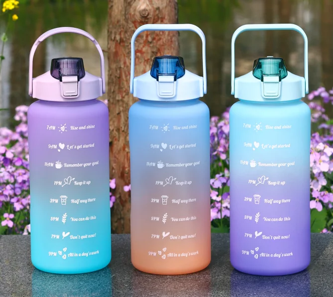 Frosted High-Capacity Water Bottle from the ZHONGYI High-Capacity Water Bottles collection
